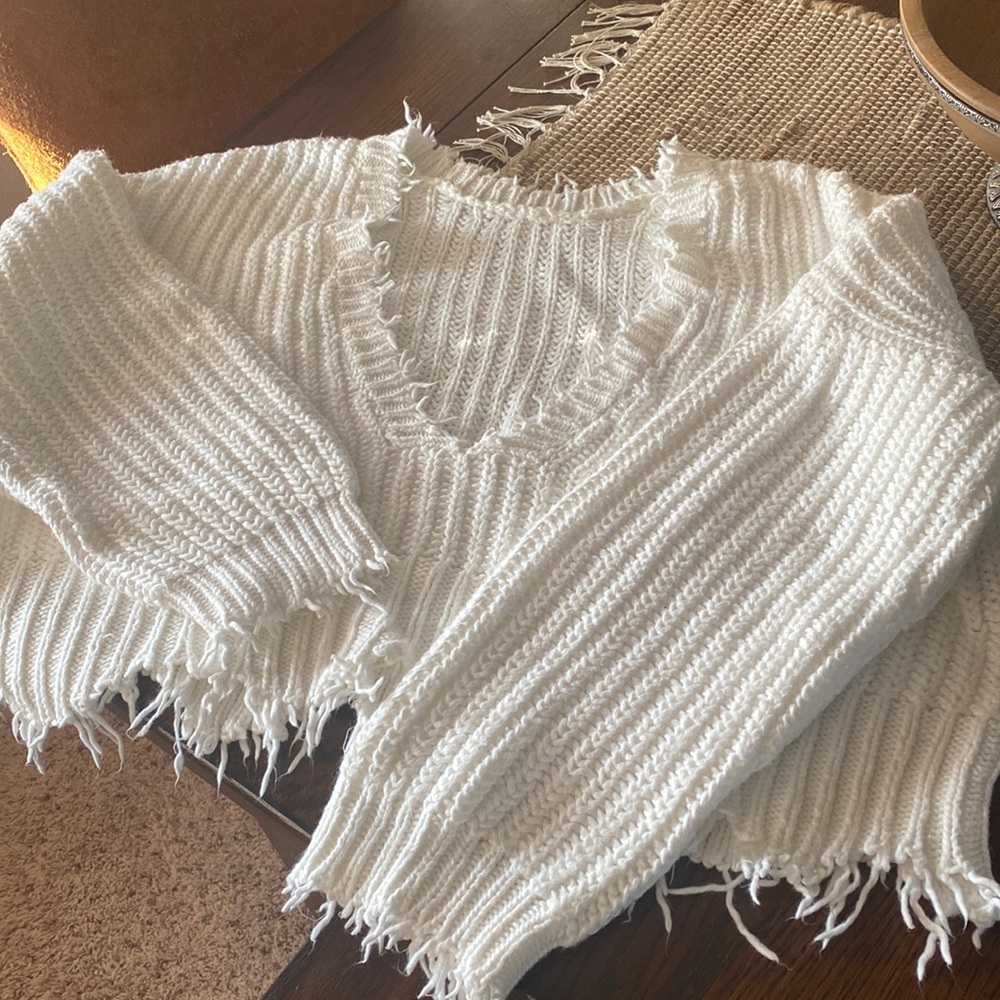 Wildfox cropped sweater